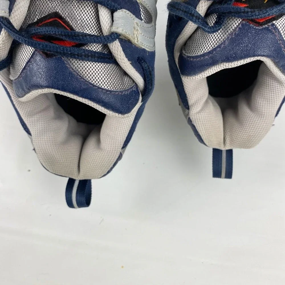 Nike‎ Air Terra Albis Mens 13 Silver Navy Yellow 1998 VTG Trail Shoes 104113-071